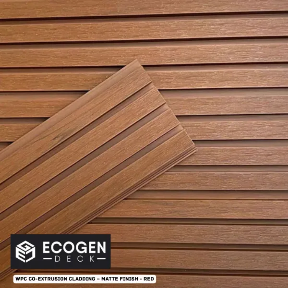 Red cladding