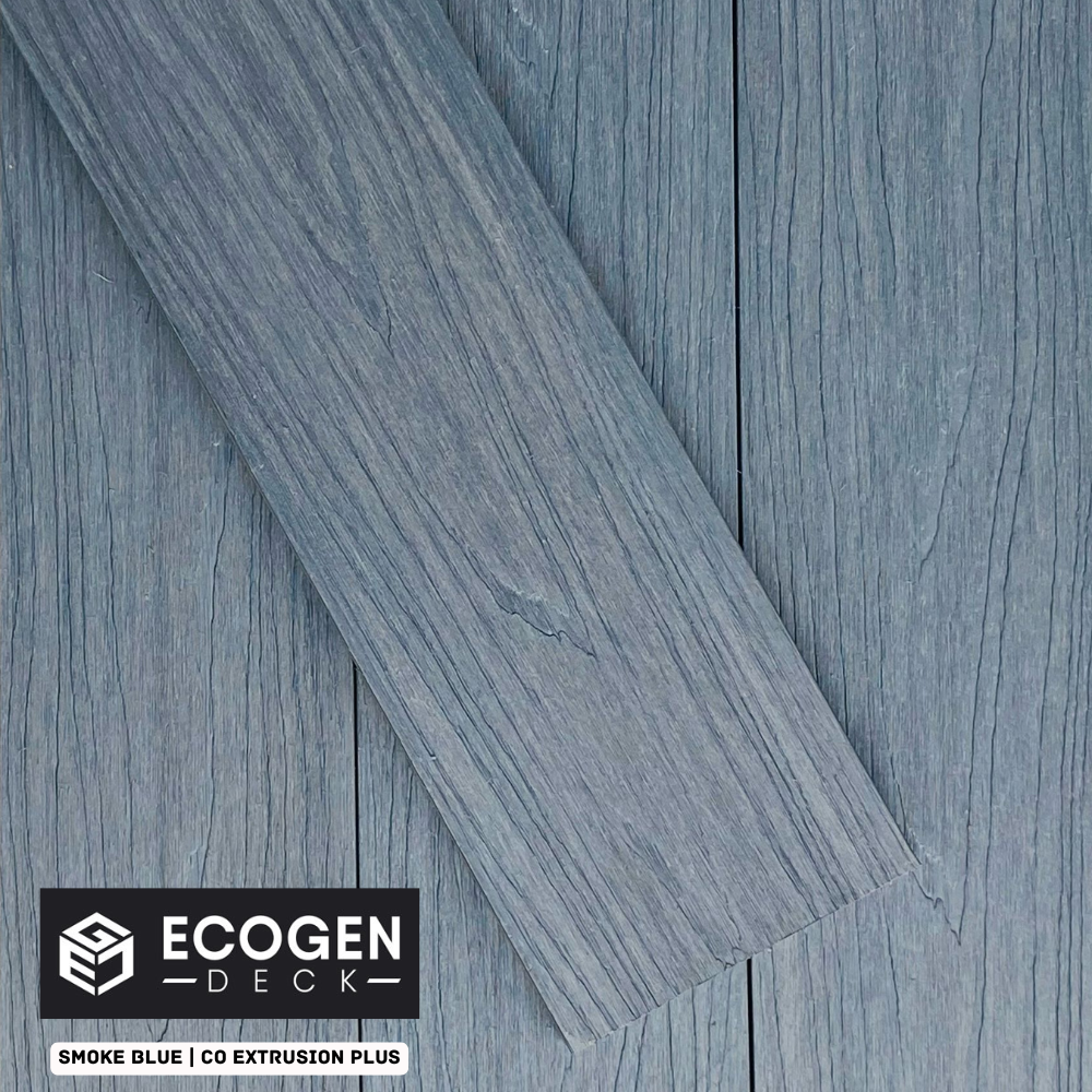 Smoke Blue composite decking