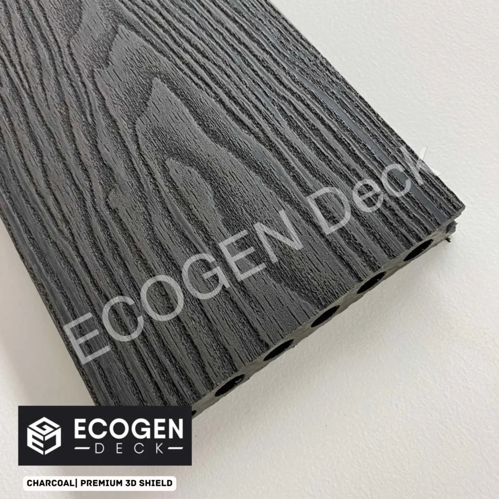 Charcoal | 3-D Premium WPC Decking