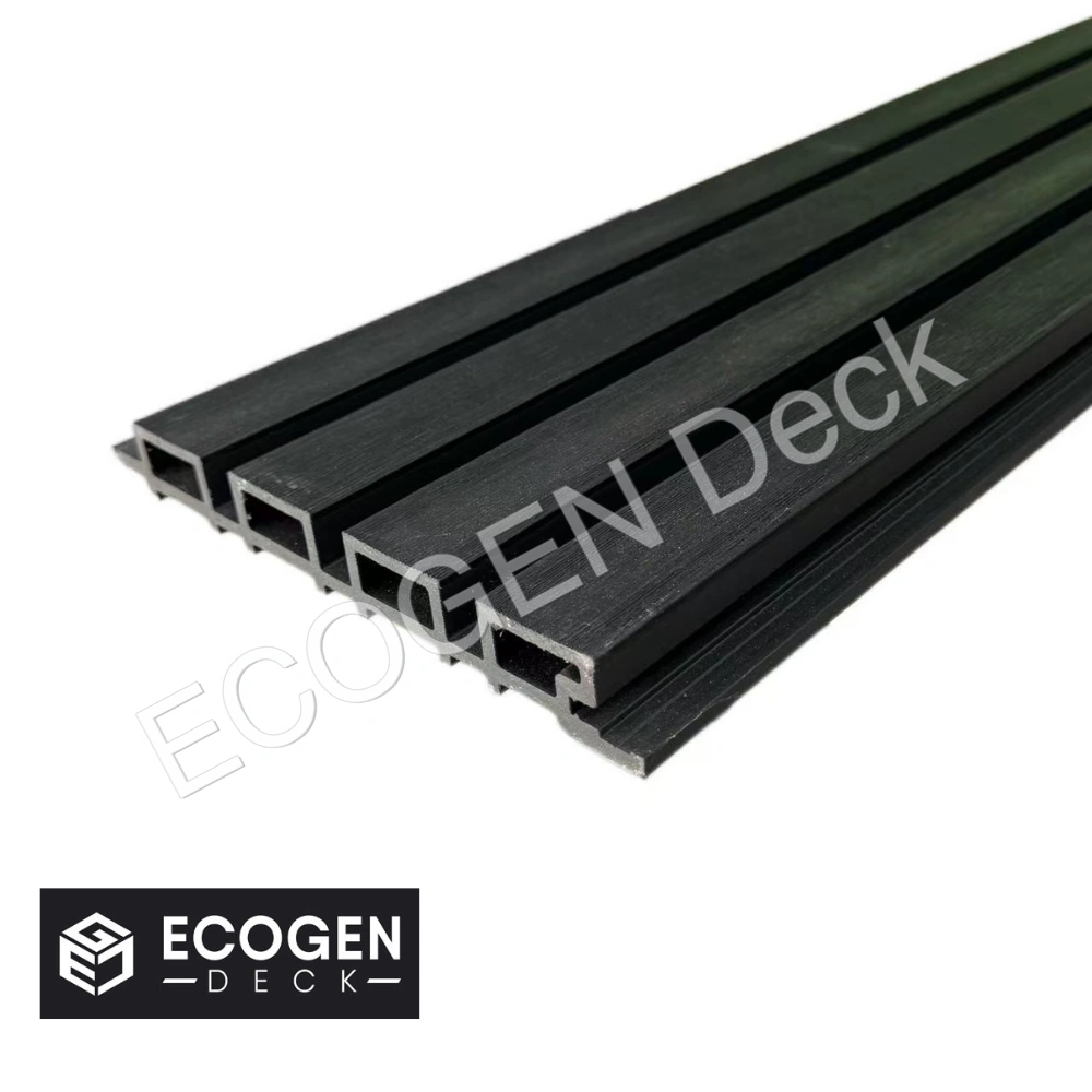 Jet Black WPC Cladding Panels | External Wall | Melbourne