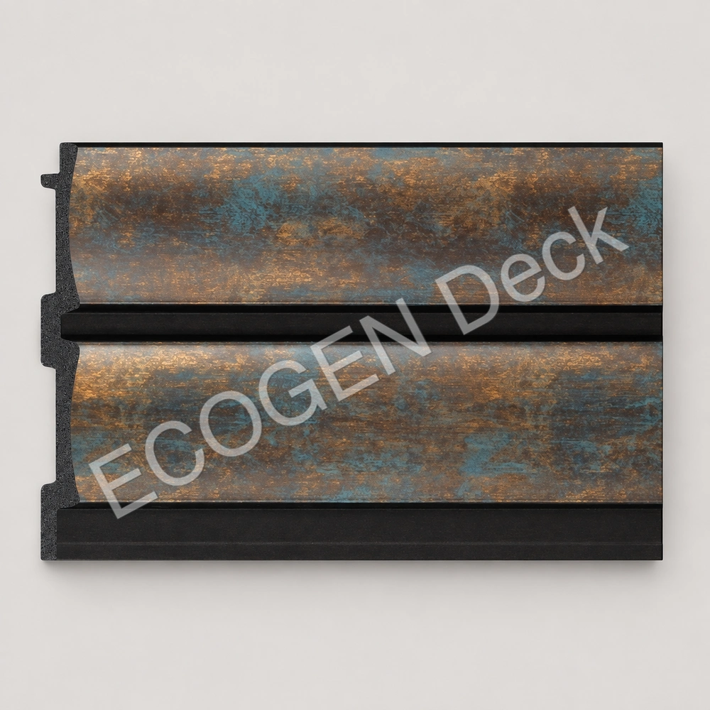Rust Bronze and Blue-Grey